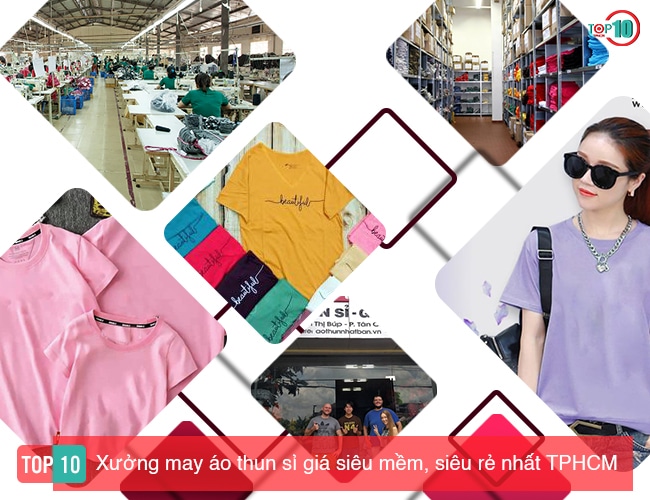Xưởng may áo thun sỉ giá gốc - Chất lượng và uy tín đến từng sản phẩm